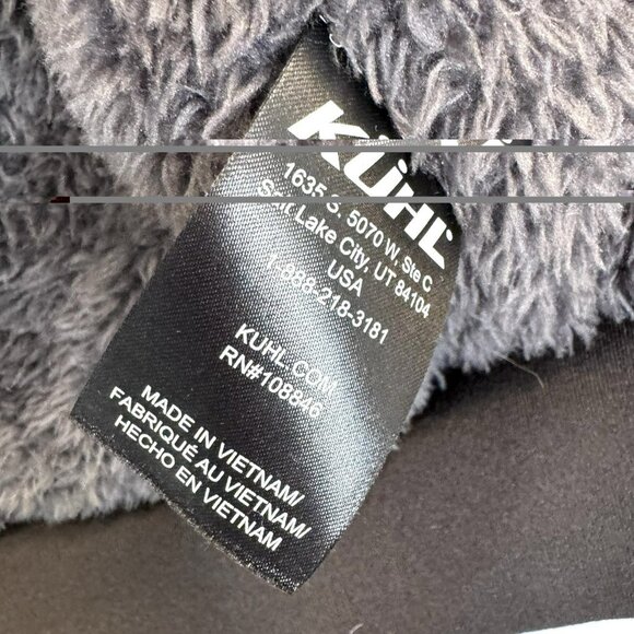 KUHL The Law Fleece Lined Hoody Jacket Mens Small Dark Brown Espresso Outdoor - Picture 7 of 9